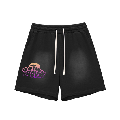 Motion Boyz Sunset Logo Shorts