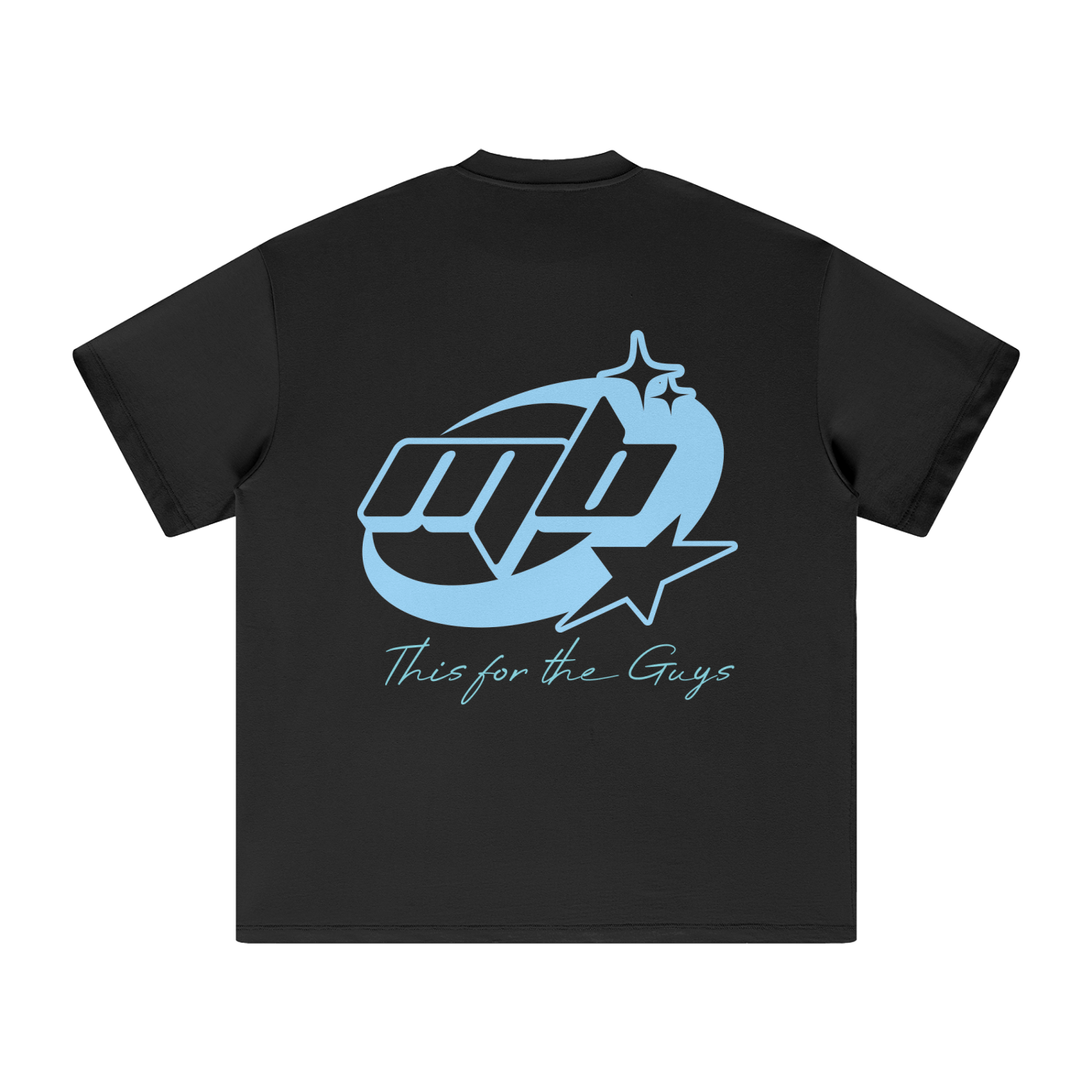 Motion Boyz “This for the Guys” Baby Blue Heavyweight T-Shirt